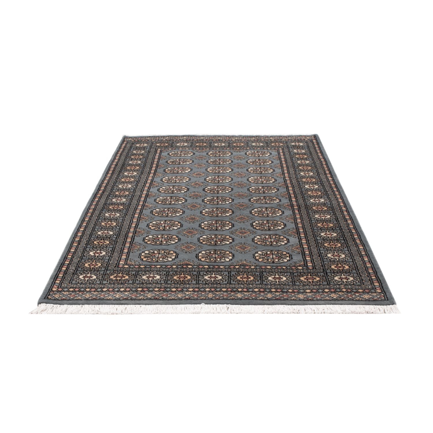Pakistan Teppich - 190 x 124 cm - blau
