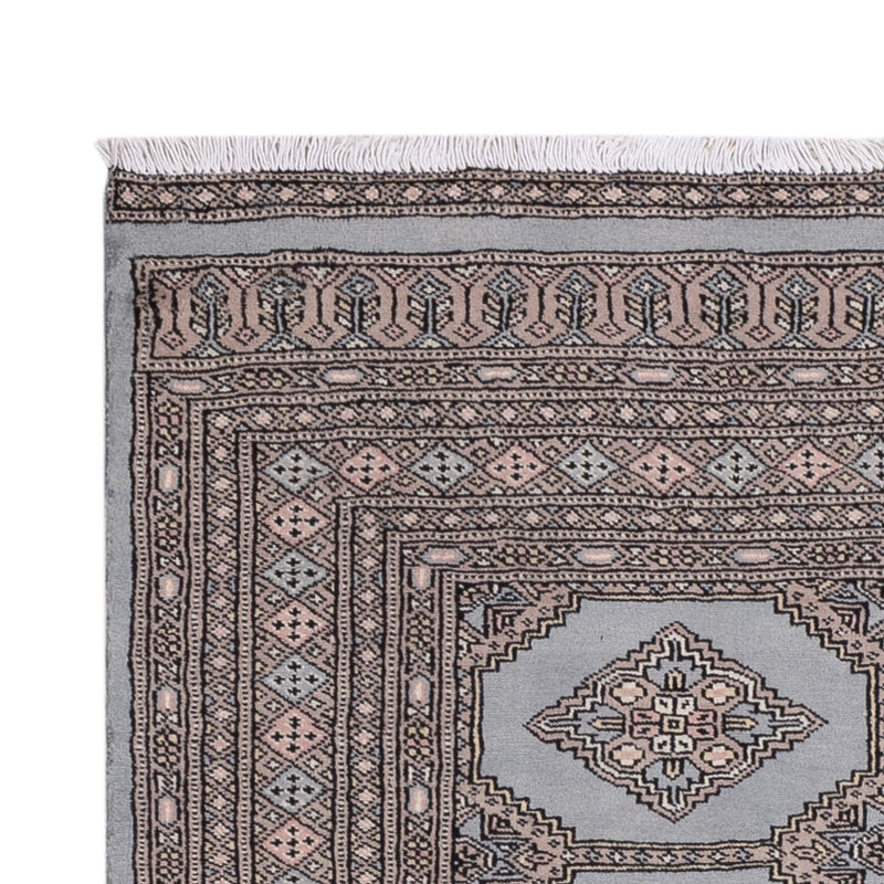 Pakistan Teppich - 181 x 124 cm - hellblau