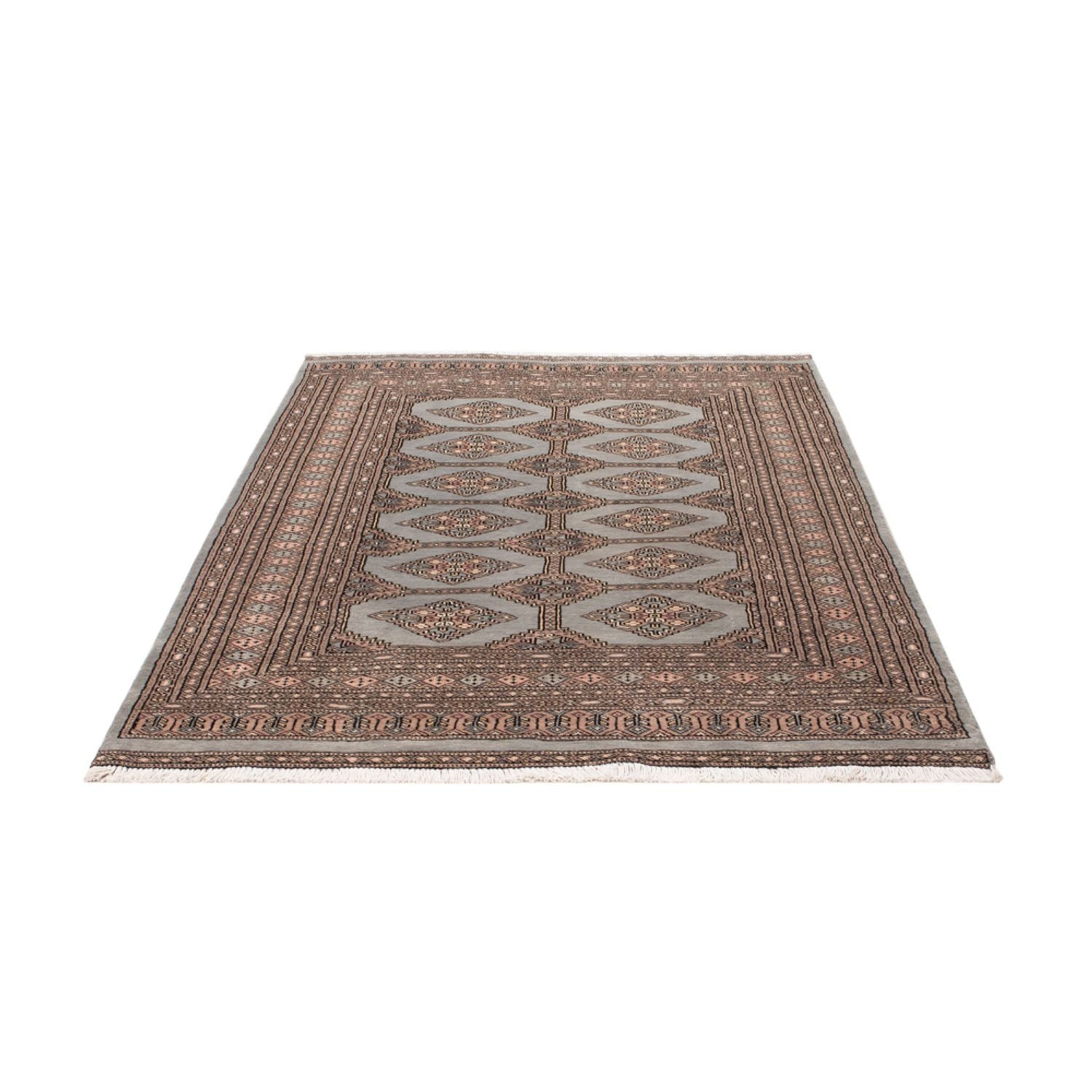 Pakistan Teppich - 181 x 124 cm - hellblau