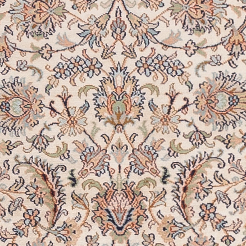 Läufer Seiden - Kaschmir Seide - 307 x 77 cm - beige