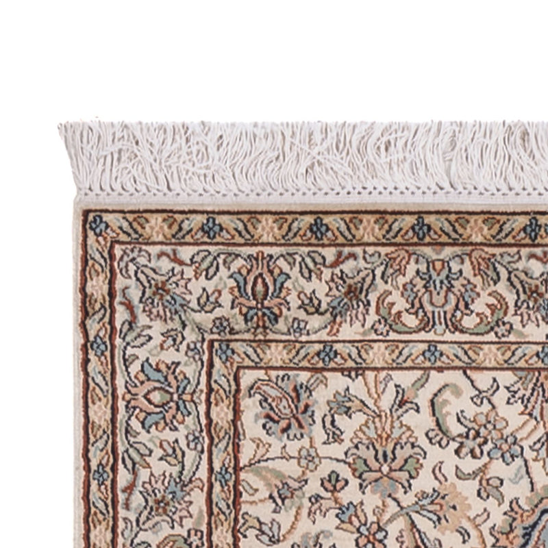 Läufer Seiden - Kaschmir Seide - 307 x 77 cm - beige