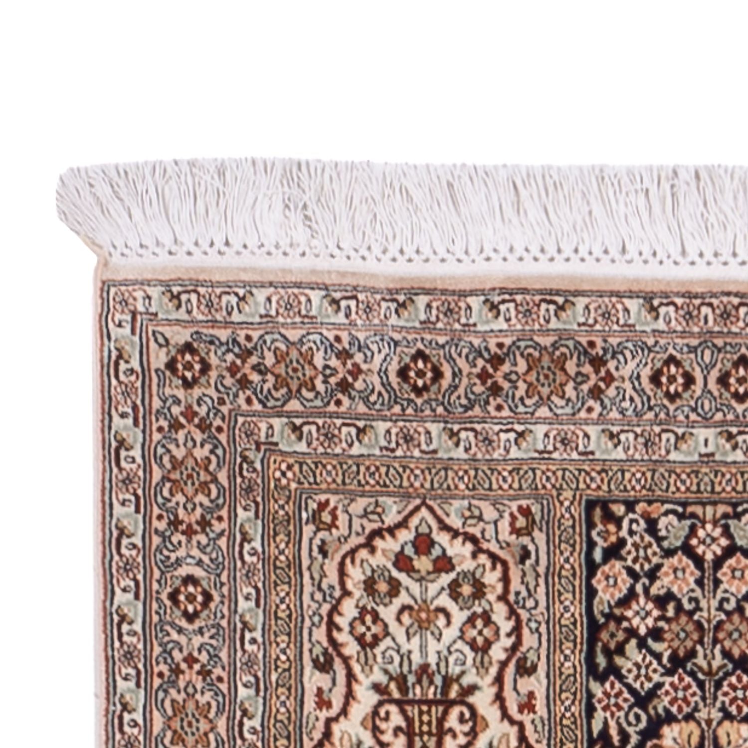 Läufer Seiden - Kaschmir Seide - 304 x 79 cm - dunkelbeige