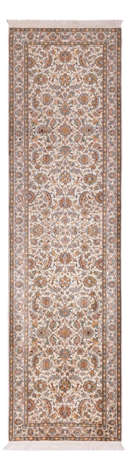 Läufer Seiden - Kaschmir Seide - 308 x 80 cm - beige