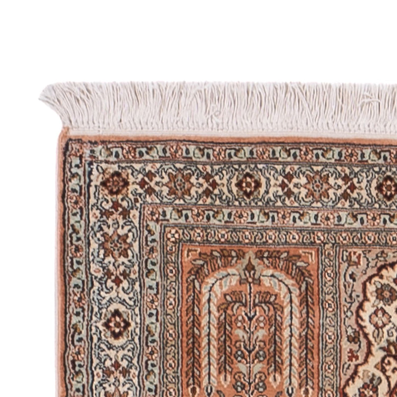 Läufer Seiden - Kaschmir Seide - 301 x 77 cm - dunkelbeige