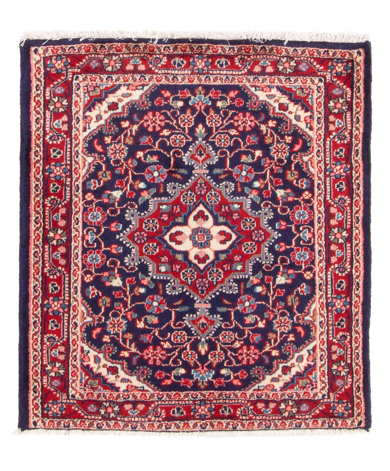 Perserteppich - Nomadic - 88 x 69 cm - dunkelblau