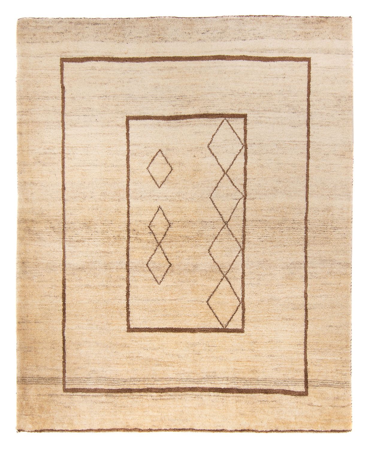 Berber Teppich - 203 x 164 cm - beige