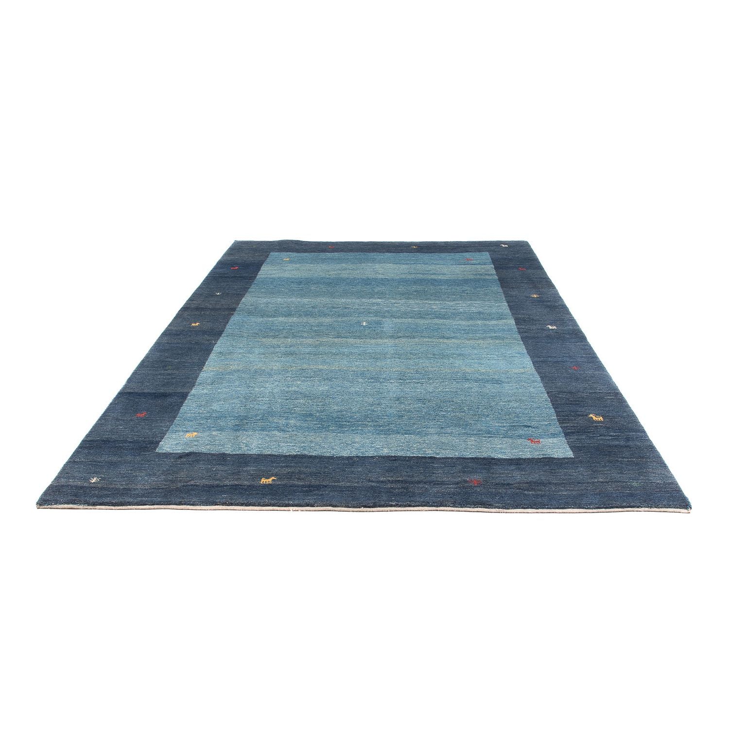 Gabbeh Teppich - Perser - 292 x 195 cm - blau