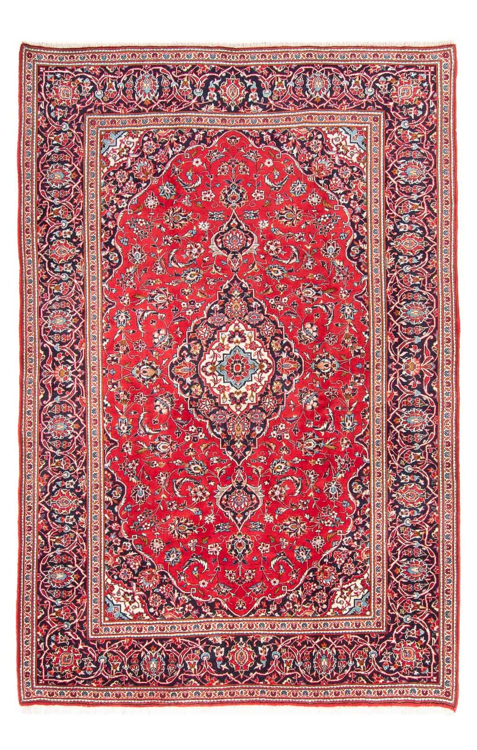 Perserteppich - Keshan - 304 x 202 cm - rot