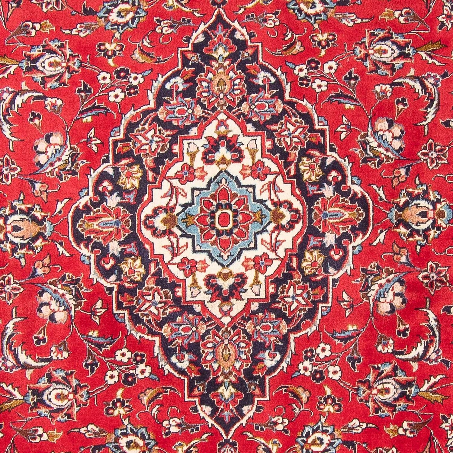 Perserteppich - Keshan - 304 x 202 cm - rot