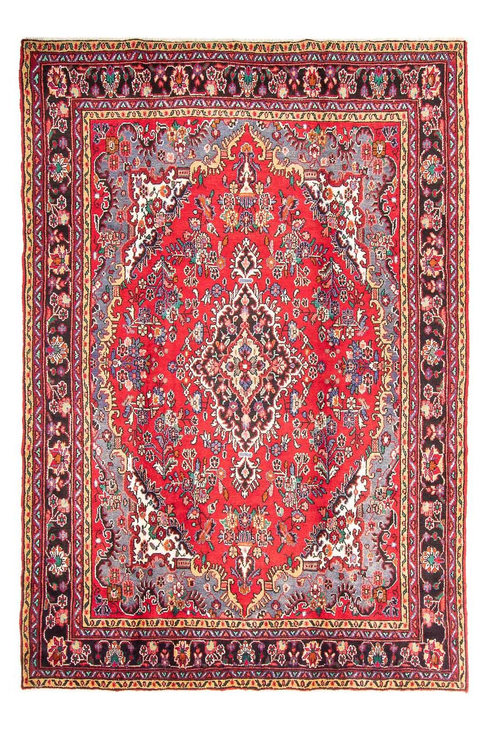 Perserteppich - Nomadic - 303 x 204 cm - rot
