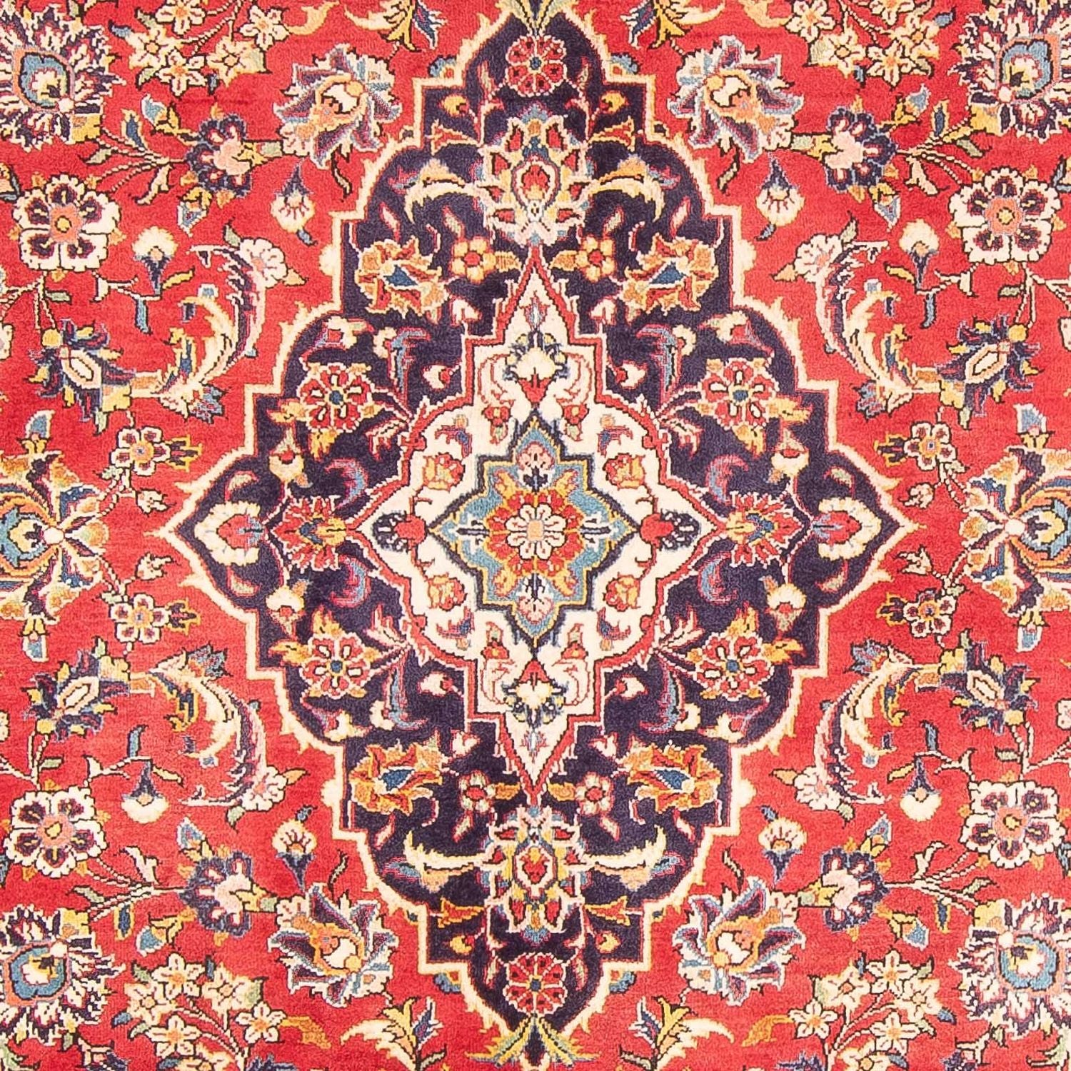 Perserteppich - Keshan - 306 x 202 cm - rot