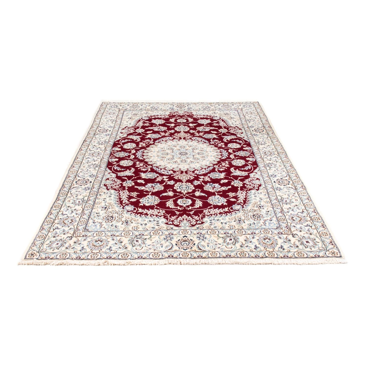 Perserteppich - Nain - Royal - 245 x 150 cm - rot