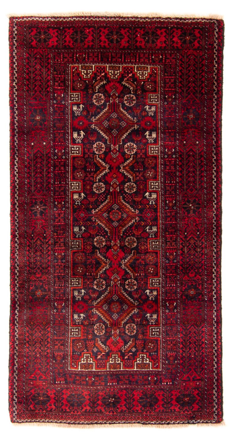 Läufer Belutsch - 182 x 96 cm - rot