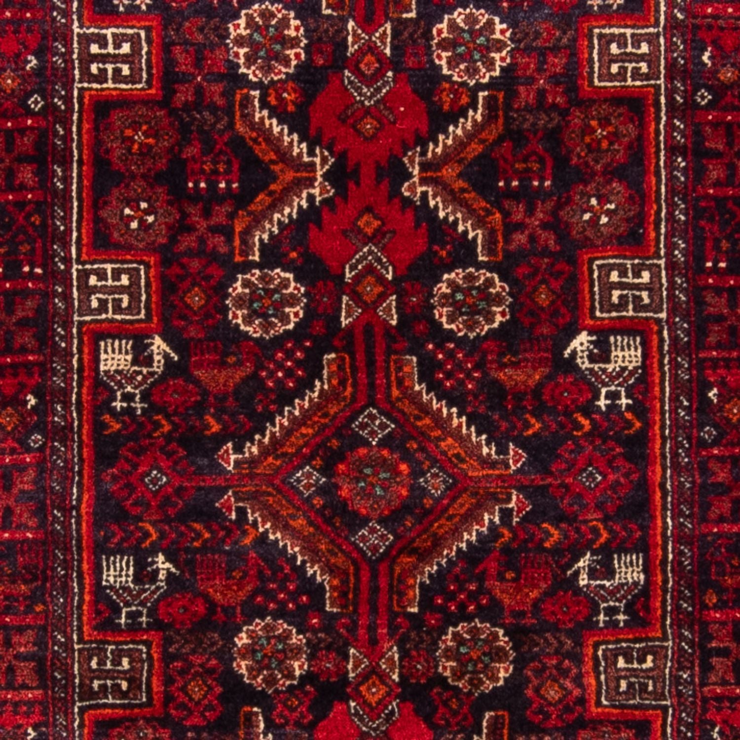 Läufer Belutsch - 182 x 96 cm - rot
