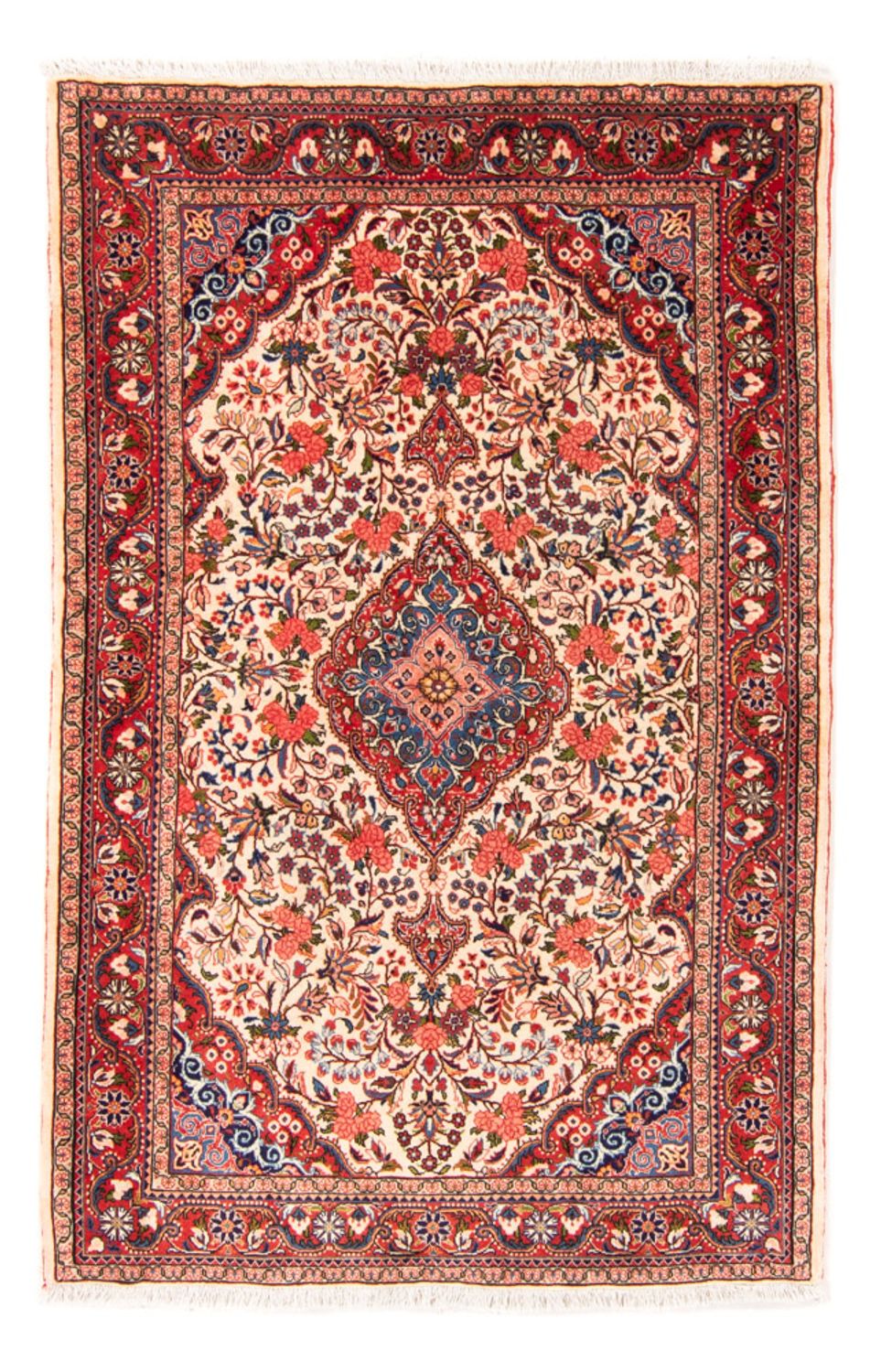 Perserteppich - Nomadic - 162 x 104 cm - mehrfarbig