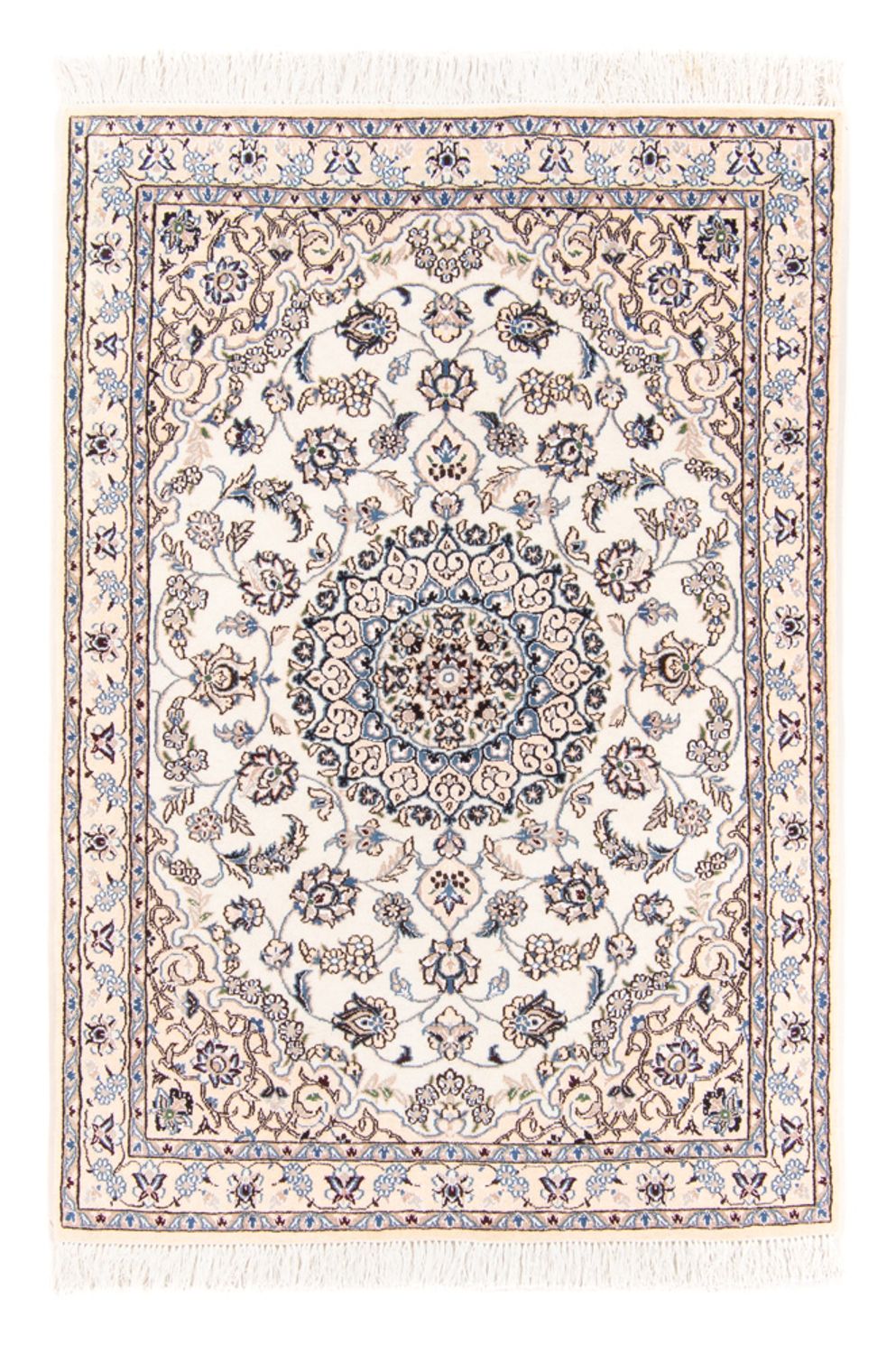 Perserteppich - Nain - Premium - 142 x 97 cm - beige