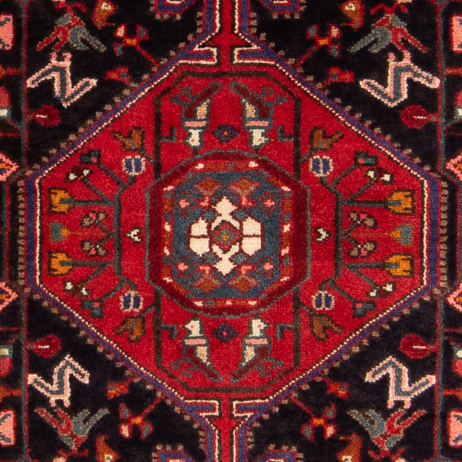 Perserteppich - Nomadic - 187 x 115 cm - dunkelblau