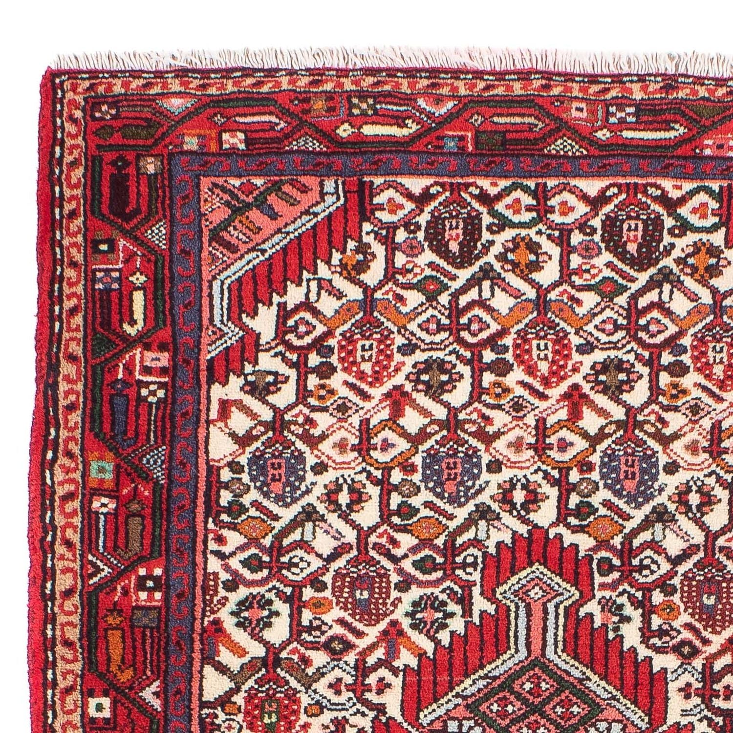 Perserteppich - Nomadic - 131 x 77 cm - beige