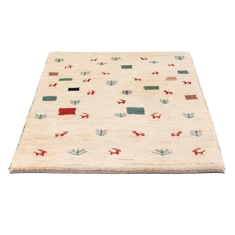 Gabbeh Teppich - Perser - 124 x 83 cm - mehrfarbig