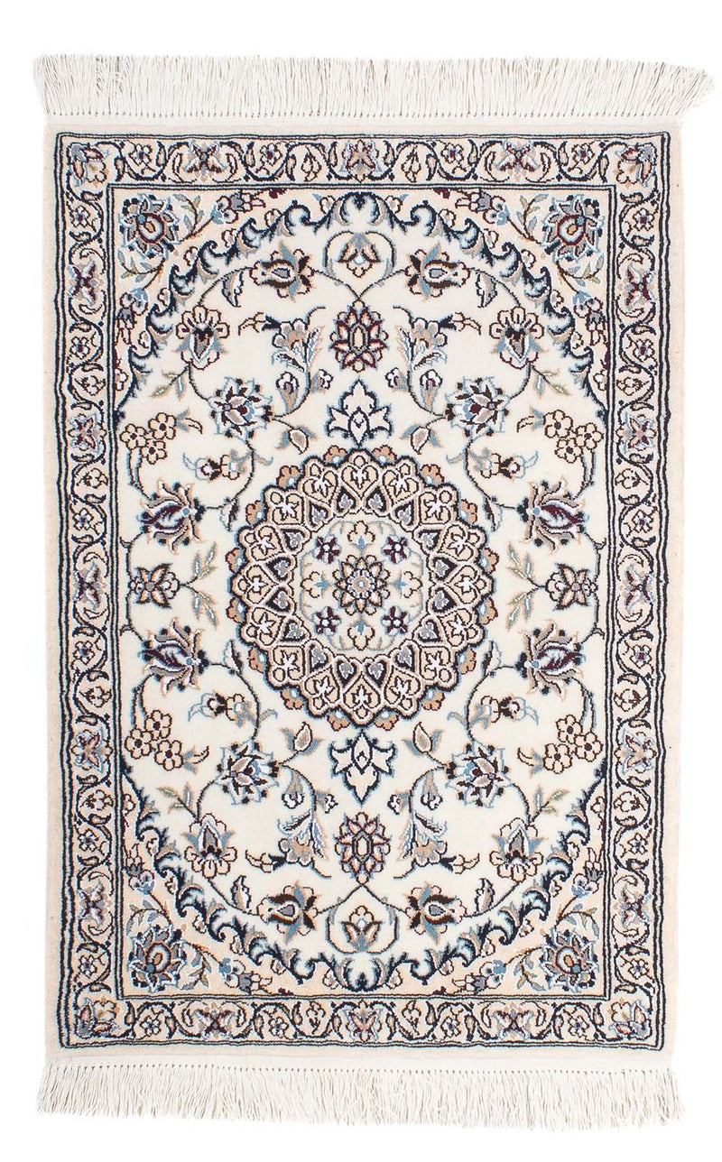 Perserteppich - Nain - Premium - 95 x 63 cm - beige