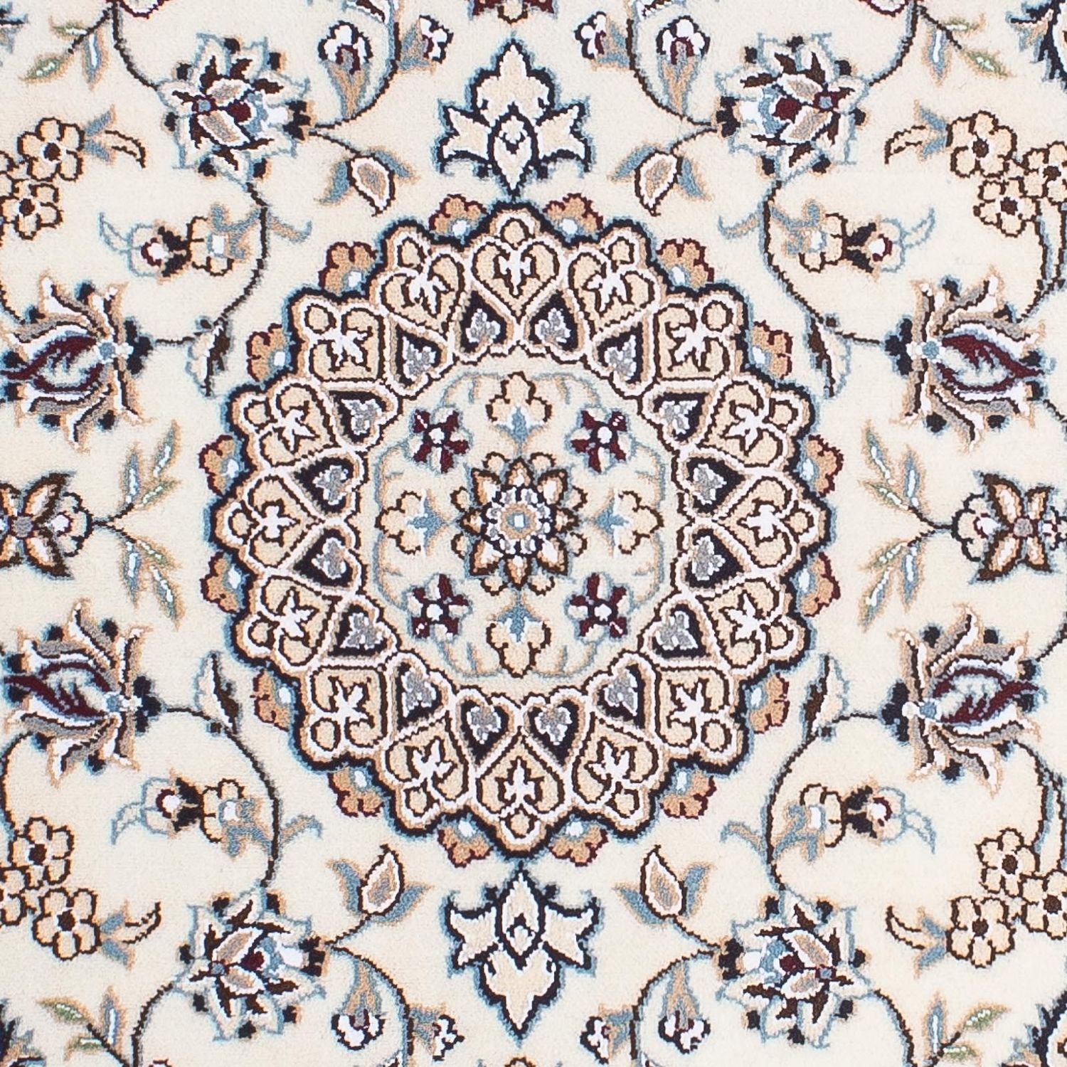 Perserteppich - Nain - Premium - 95 x 63 cm - beige