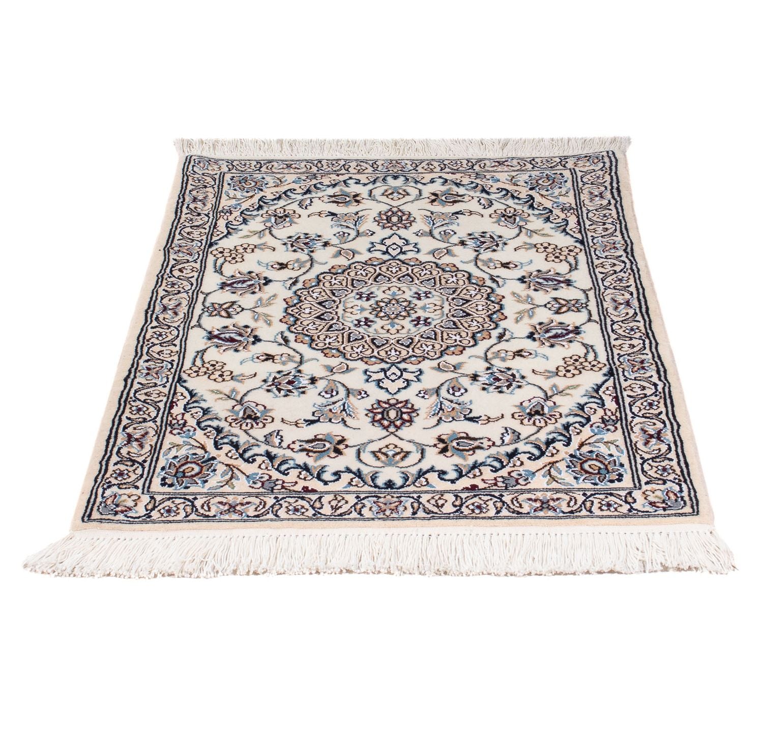 Perserteppich - Nain - Premium - 95 x 63 cm - beige