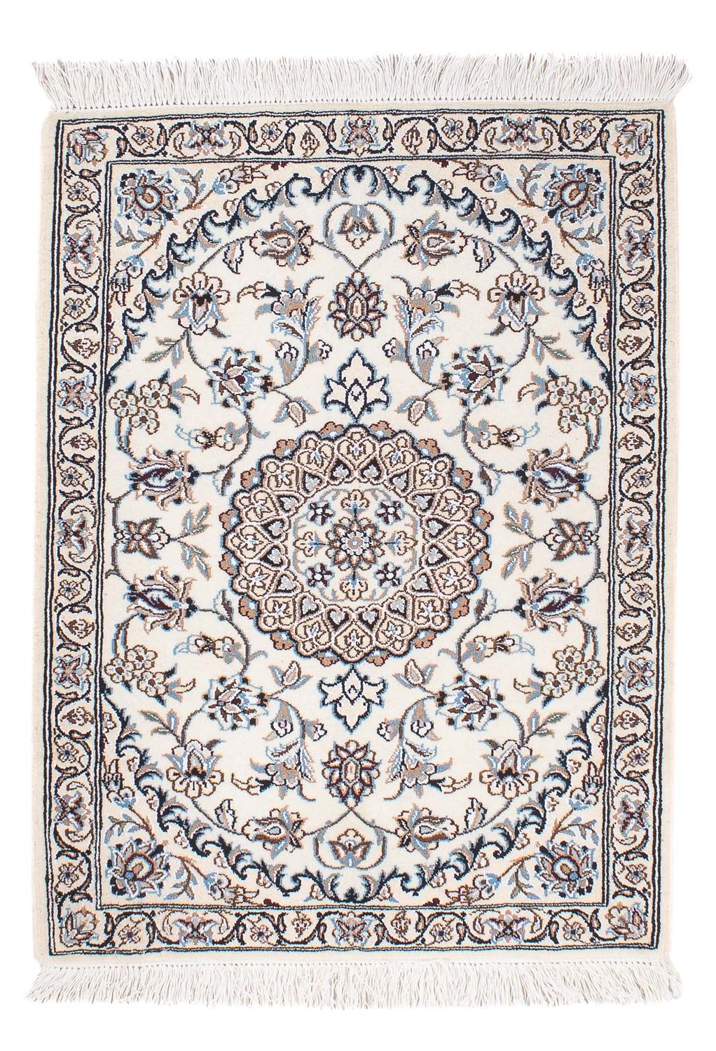 Perserteppich - Nain - Premium - 94 x 68 cm - beige