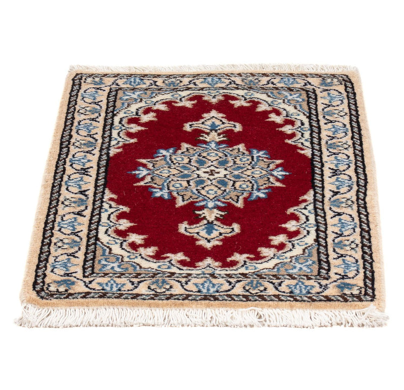 Perserteppich - Nain - 60 x 40 cm - rot