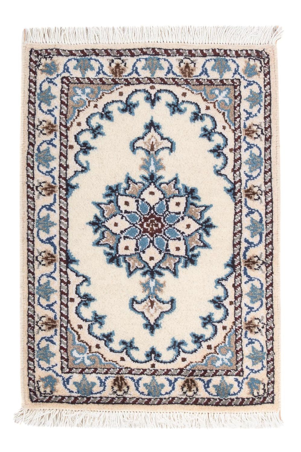 Perserteppich - Nain - 60 x 40 cm - creme