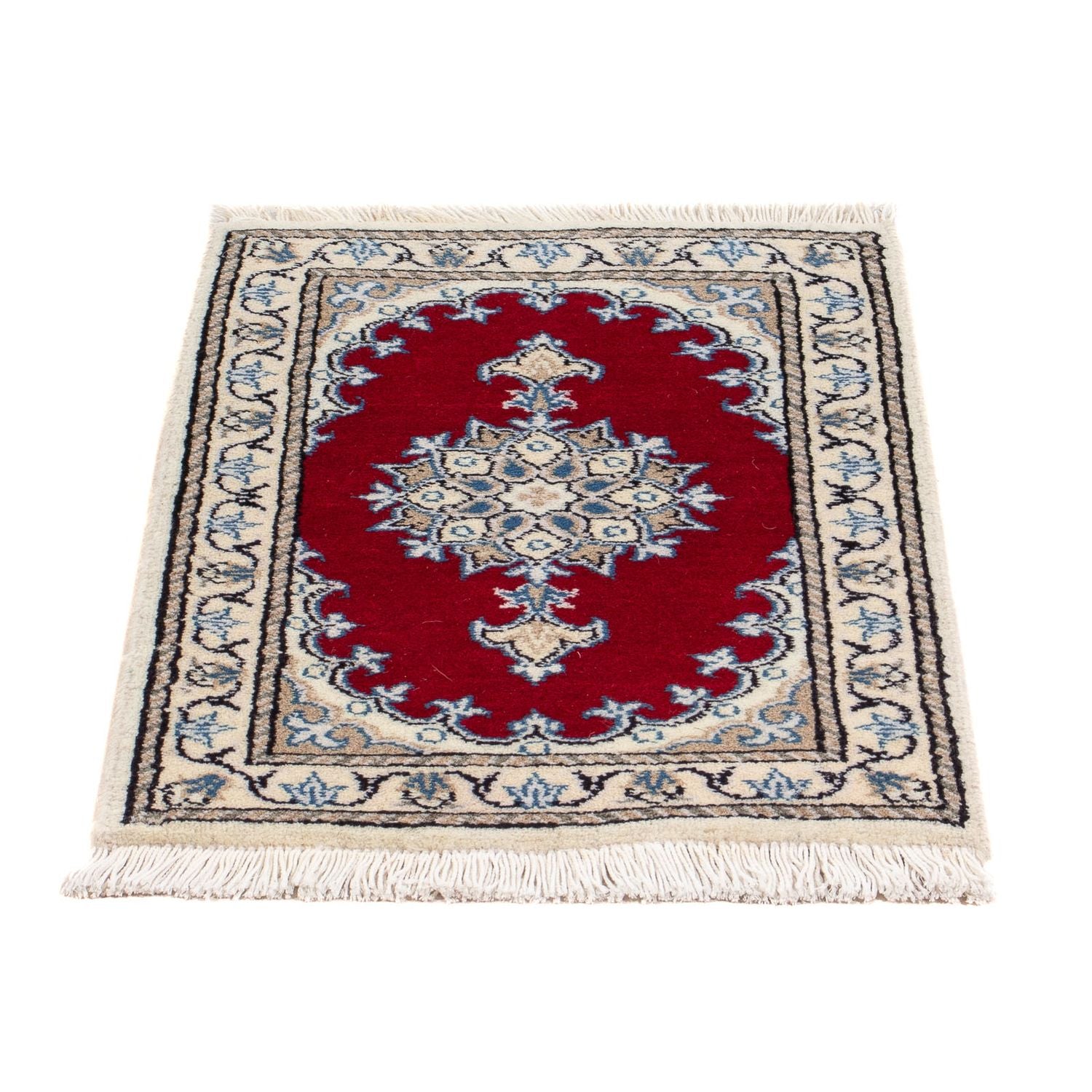 Perserteppich - Nain - 60 x 40 cm - rot