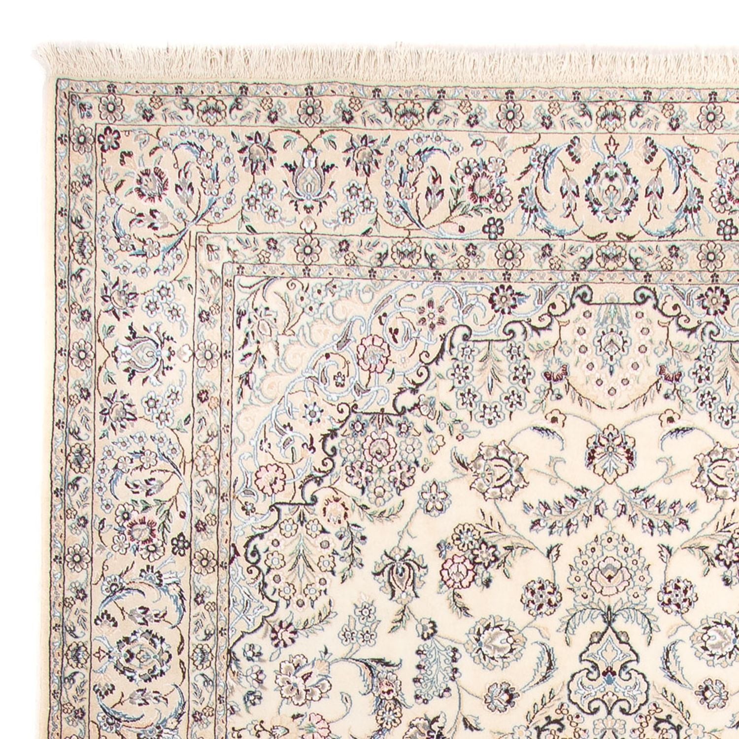 Perserteppich - Nain - Premium - 307 x 205 cm - beige