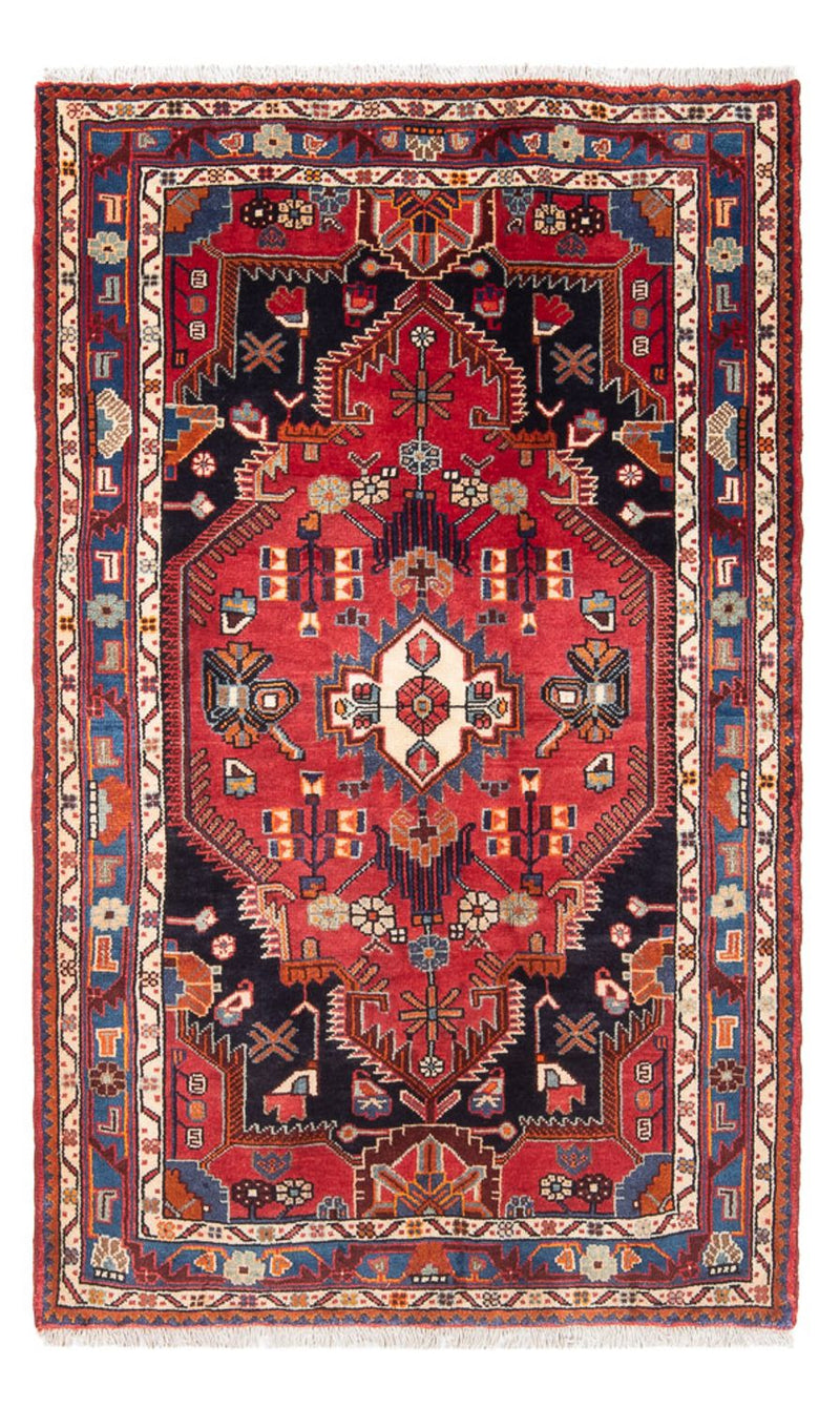 Perserteppich - Nomadic - 188 x 118 cm - rot