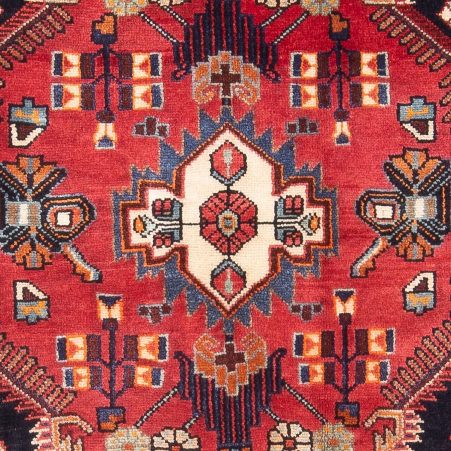 Perserteppich - Nomadic - 188 x 118 cm - rot