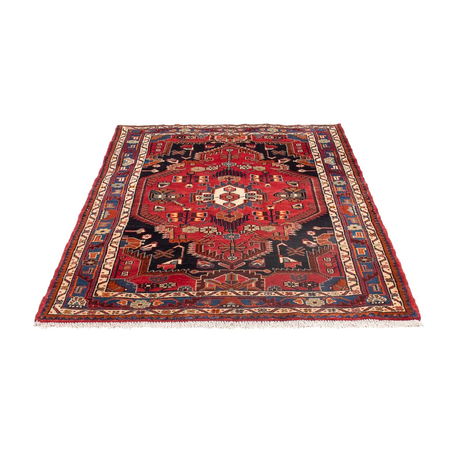 Perserteppich - Nomadic - 188 x 118 cm - rot