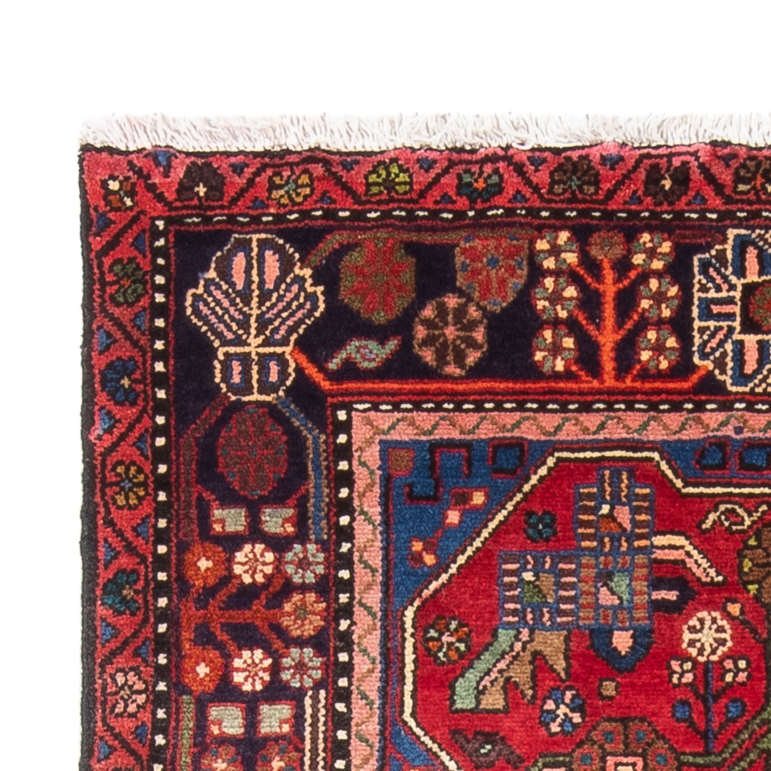 Perserteppich - Nomadic - 165 x 101 cm - rot