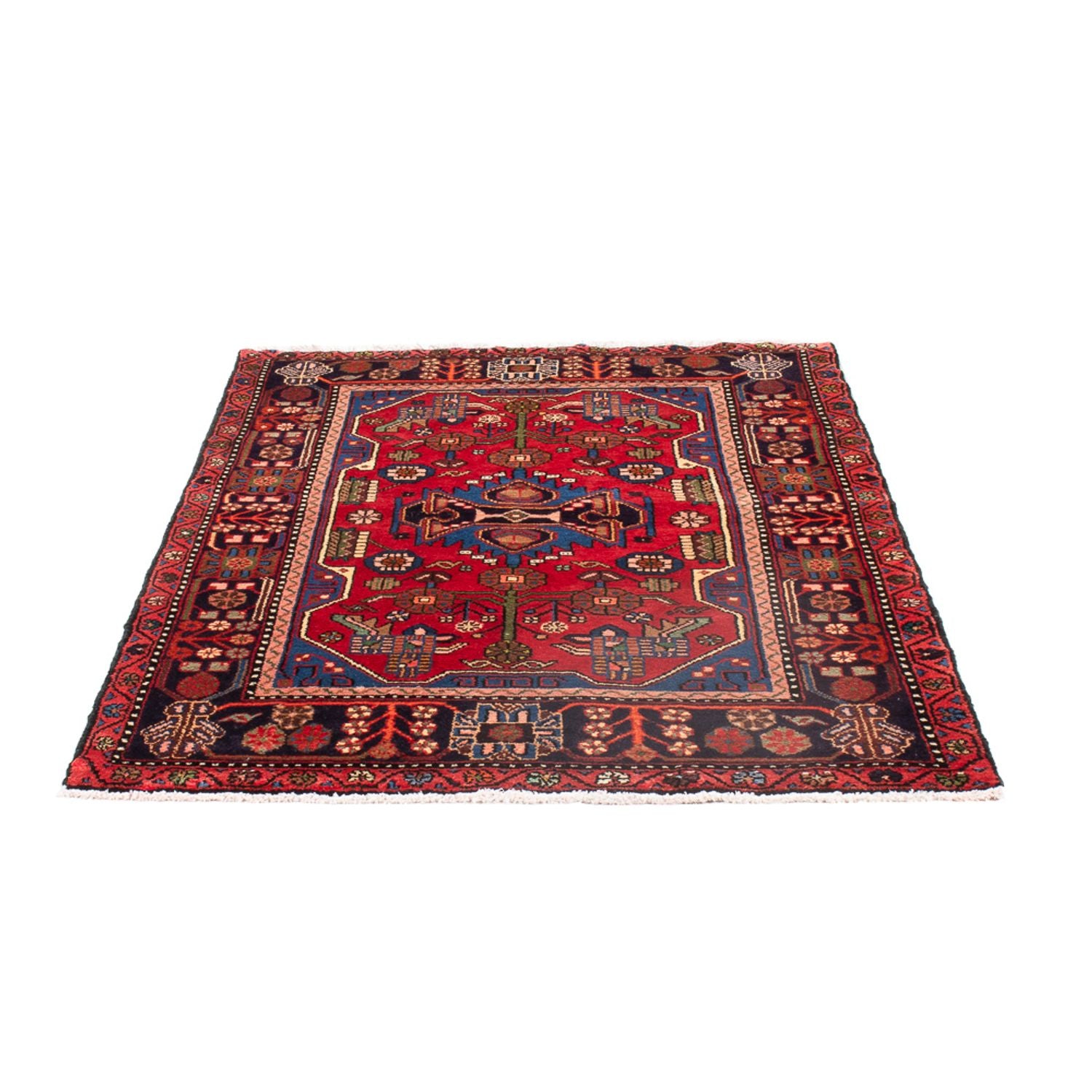 Perserteppich - Nomadic - 165 x 101 cm - rot
