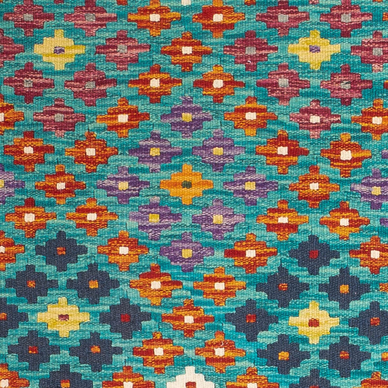 Kelim Teppich - Splash - 131 x 92 cm - mehrfarbig
