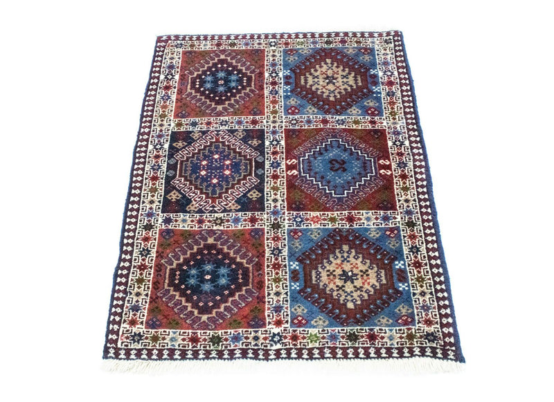 Perserteppich - Nomadic 90 x 60 cm - mehrfarbig