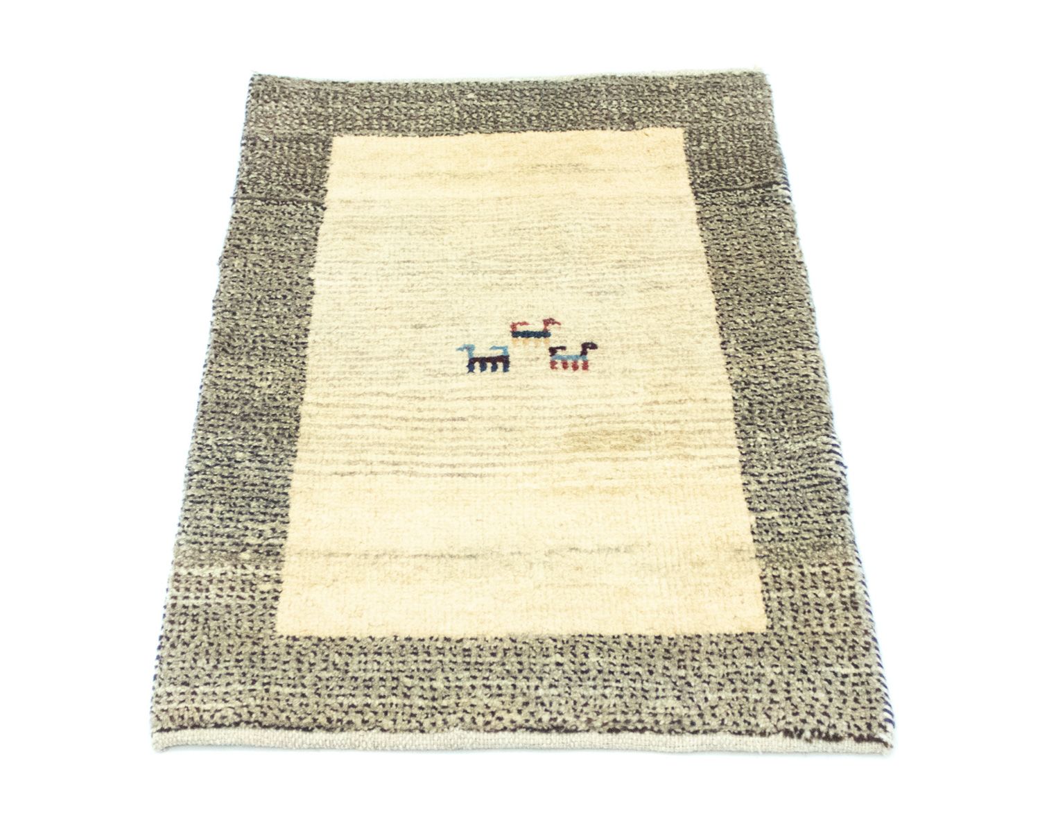 Gabbeh Teppich - Perser 84 x 59 cm - mehrfarbig
