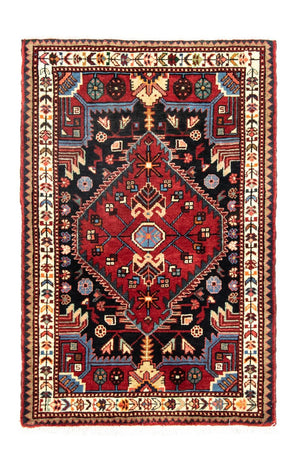 Perserteppich - Nomadic 125 x 75 cm - blau