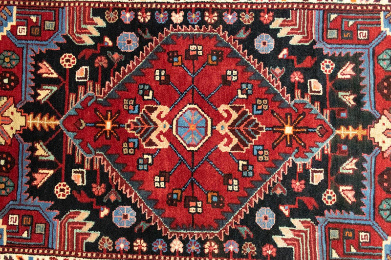 Perserteppich - Nomadic 125 x 75 cm - blau