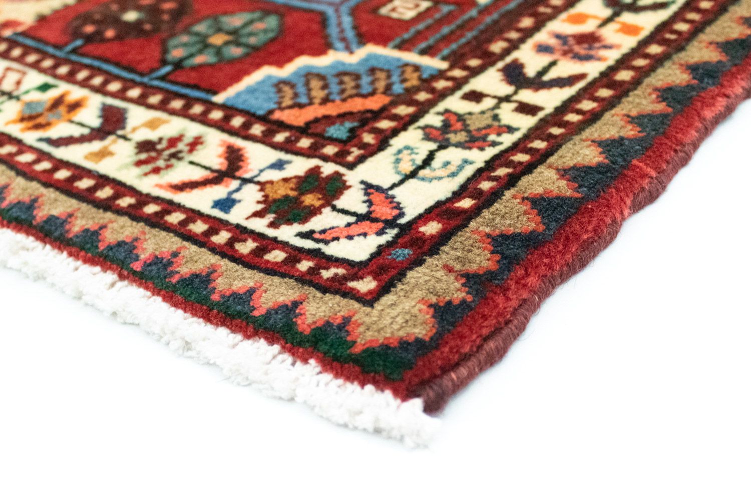 Perserteppich - Nomadic 125 x 75 cm - blau