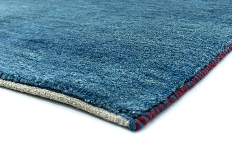 Gabbeh Teppich - Perser 353 x 250 cm - blau