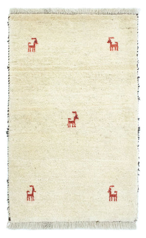 Gabbeh Teppich - Perser 91 x 57 cm - mehrfarbig