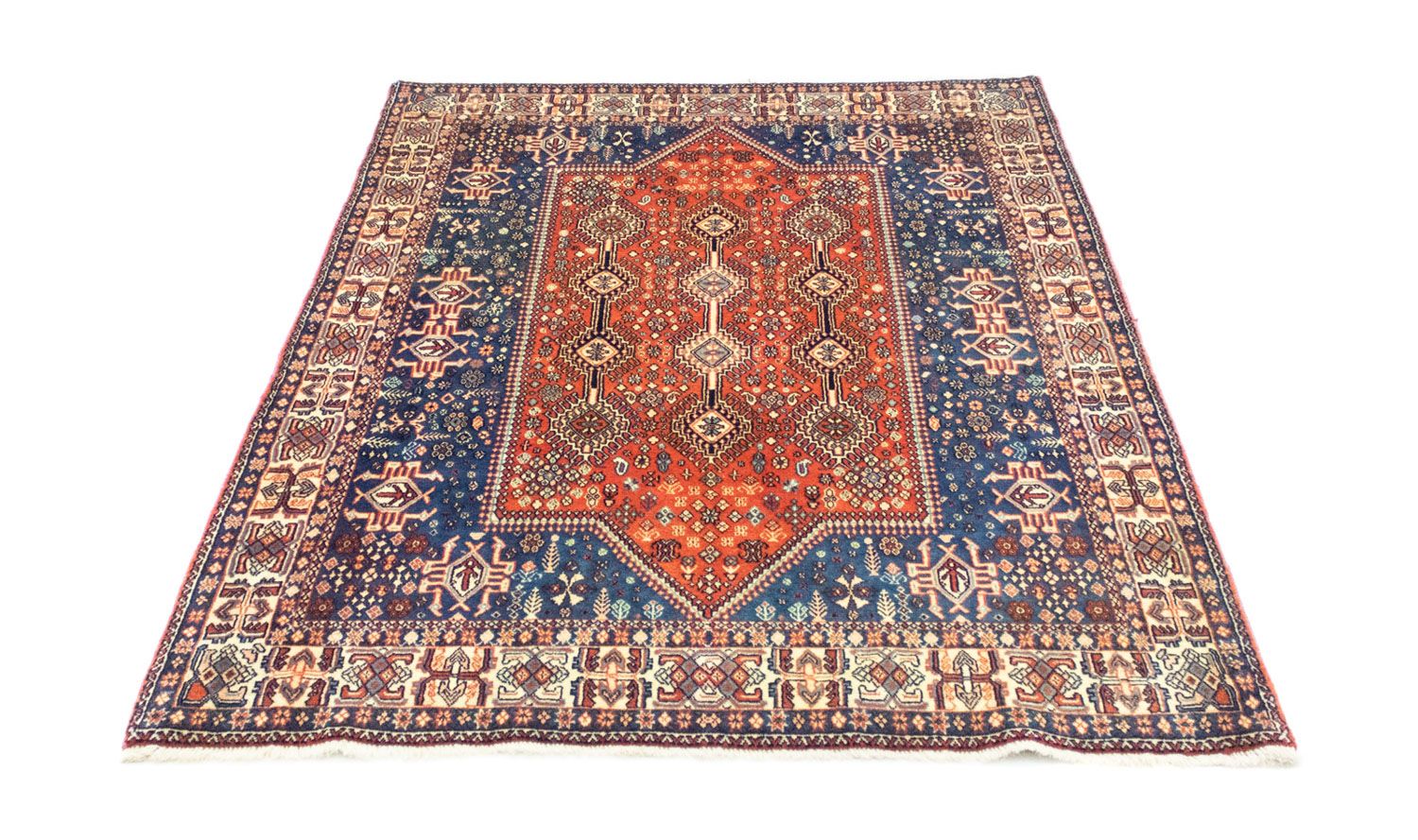 Perserteppich - Nomadic 174 x 118 cm - blau