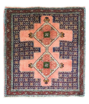 Perserteppich - Classic 77 x 73 cm - lachs