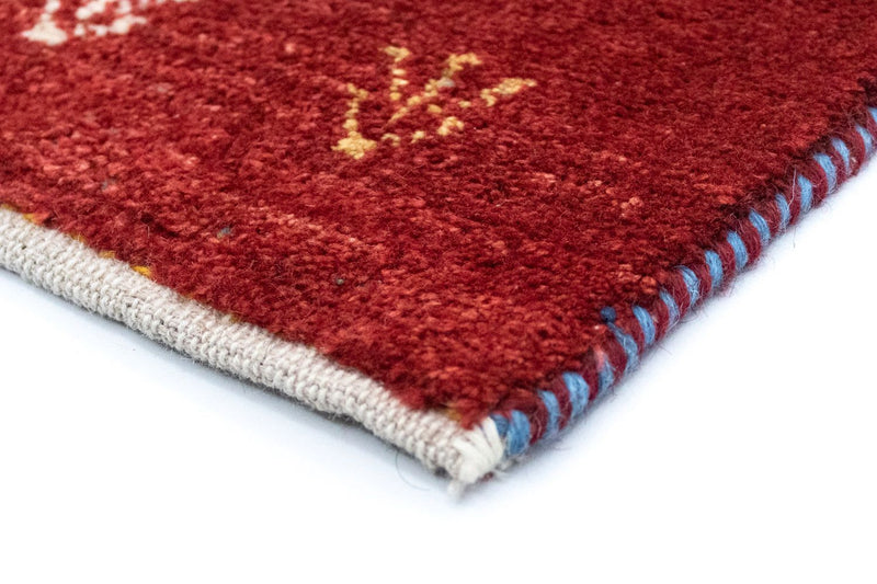 Gabbeh Teppich - Kaschkuli Perser 116 x 82 cm - rost