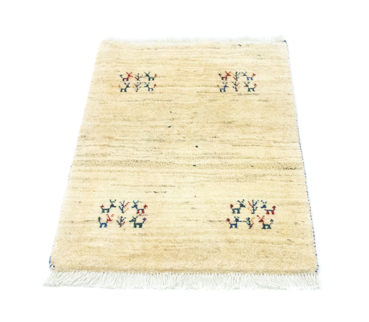 Gabbeh Teppich - Perser 94 x 64 cm - mehrfarbig