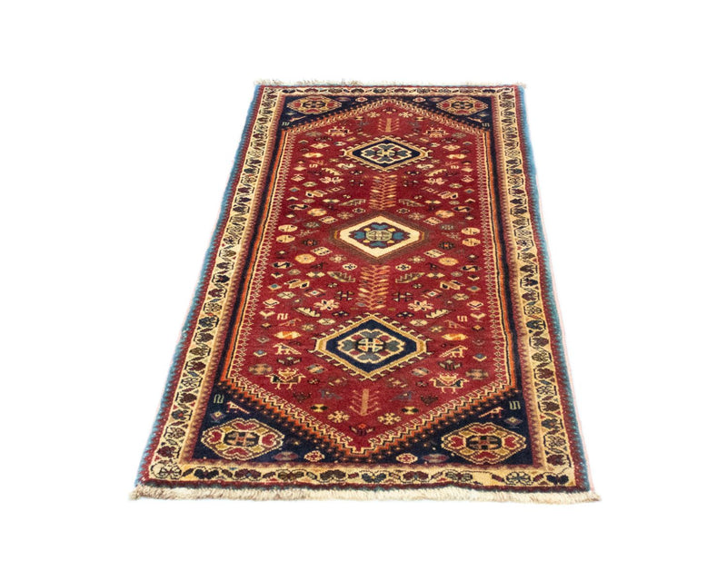 Perserteppich - Nomadic 148 x 73 cm - rot