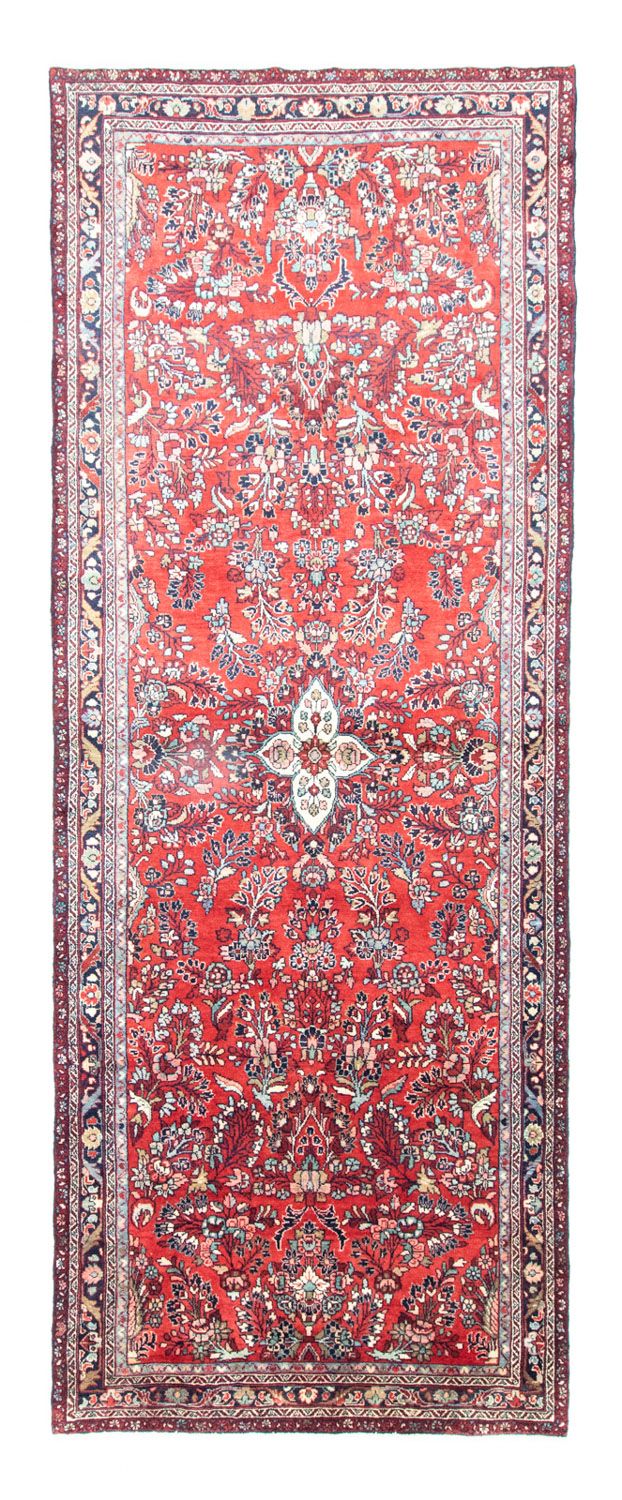 Perserteppich - Nomadic 405 x 150 cm - rot